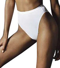 Full-Cut Fit Stretch Microfiber Hi-Cut Brief